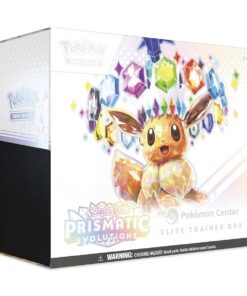 Pokemon TCG Scarlet and Violet Prismatic Evolutions Pokemon Center Elite Trainer Box ENG
