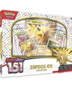 Pokemon TCG Scarlet and Violet 151 Collection Zapdos ex ENG